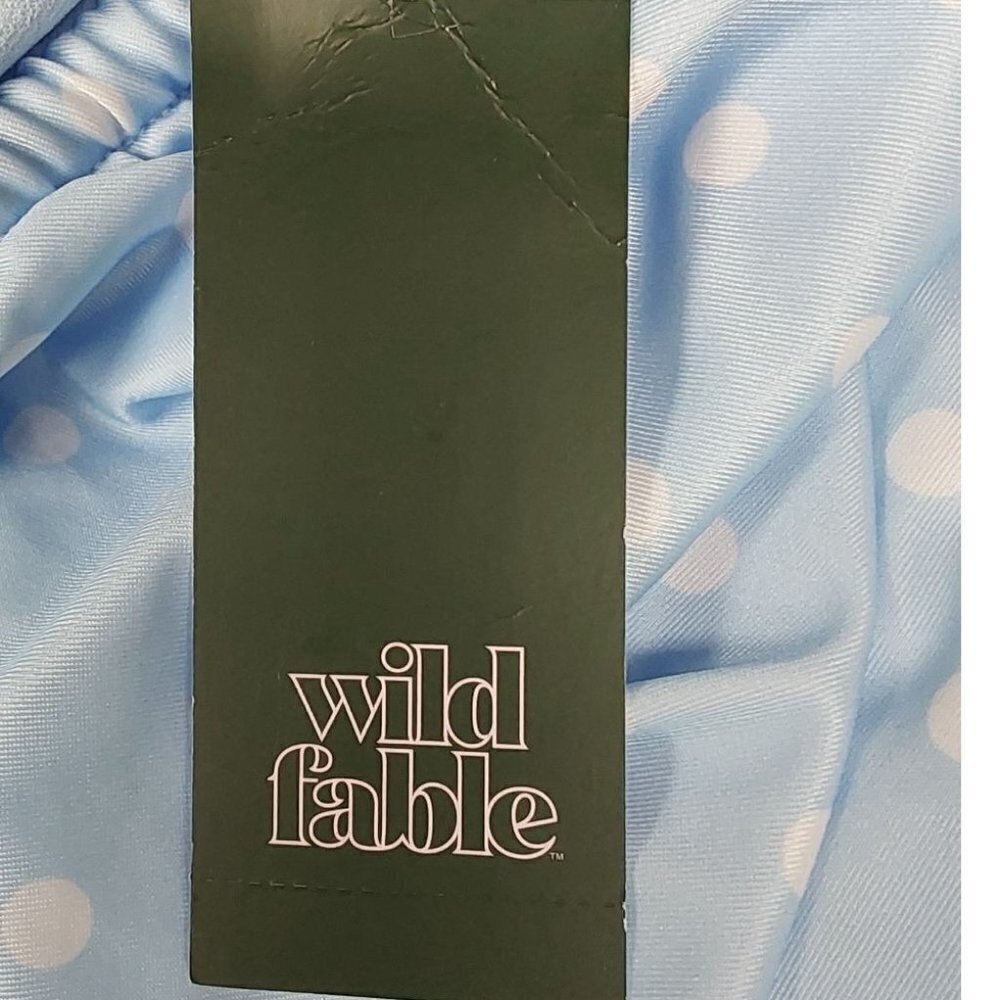 Side-Cinch Detail Extra High Leg Cheeky One Piece Swimsuit |Wild Fable | Small - Picture 8 of 9